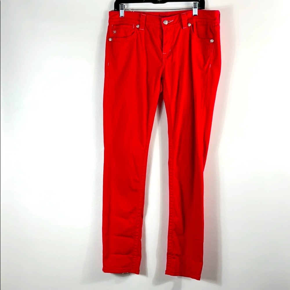 Miss Me Bright Red Skinny Jeans 32